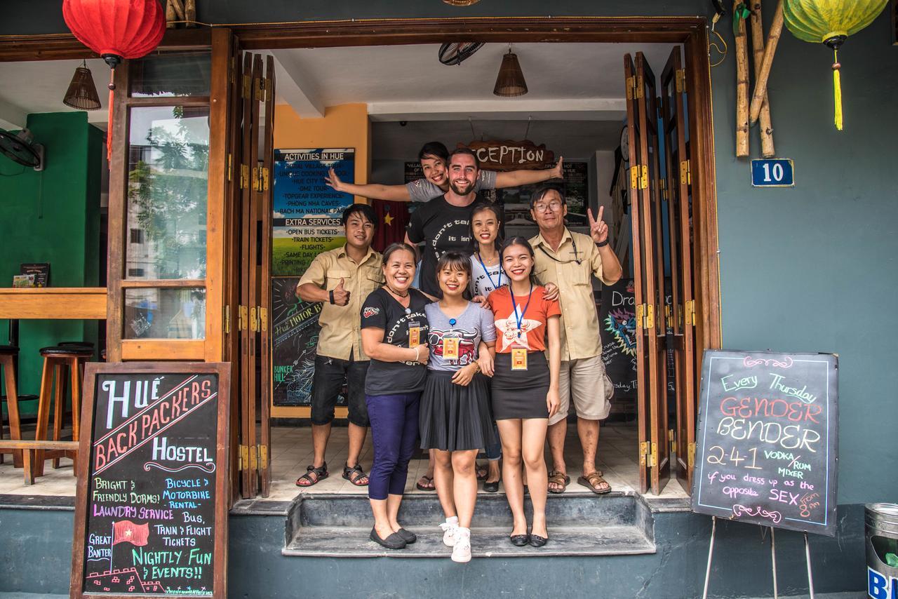 Vietnam Backpacker Hostels - Hué Eksteriør billede