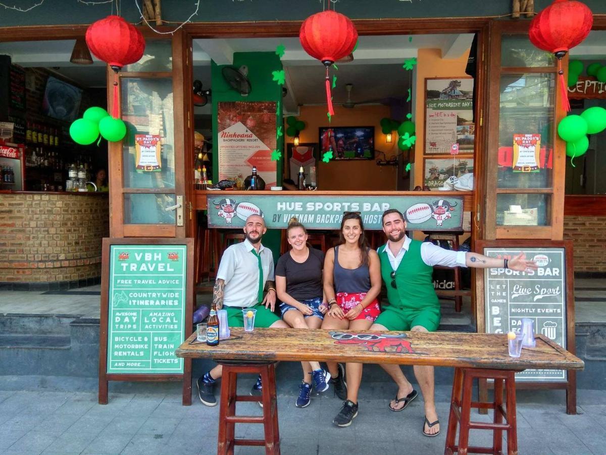 Vietnam Backpacker Hostels - Hué Eksteriør billede